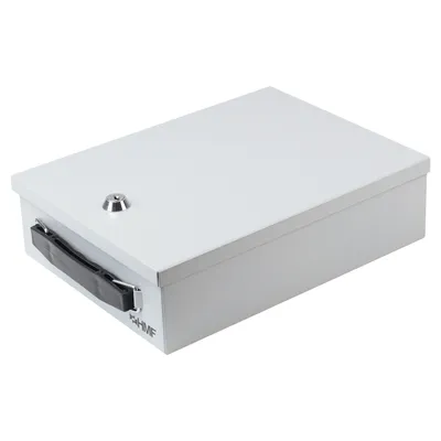 Produktbild von HMF 140-07 Dokumentenkassette DIN A5, Dokumentenbox, 27 x 20,5 x 8 cm, lichtgrau