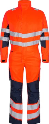 Produktbild von F. Engel Safety Light Overall, Orange/Blue ink, Gr. M