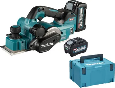 Produktbild von Makita KP001GM202 Akku-Hobel 2x4Ah 40V Li-Ion im  Makpac 3 0088381762335
