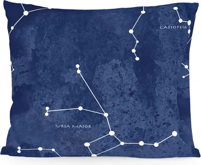 Image de Housse de coussin HappyFriday Blanc Cosmos Coloured 60 x 70 cm