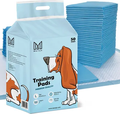Produktbild von Hygienische Unterlagen für Haustiere Trainingsunterlagen für Welpen für Haustiere Hygieneunterlagen für Hunde Toilettenmatte 100 Stück (60 x 60 cm)