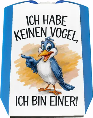 Produktbild von Cartoon Vogel Ich bin ein Vogel Parkscheibe