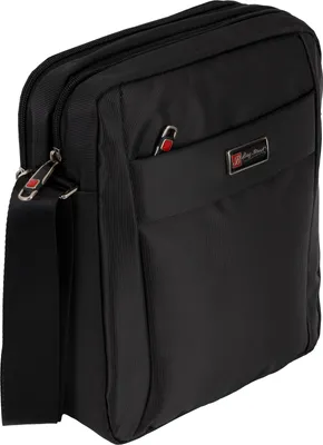 Produktbild von Bag Street Herrentasche Flugbegleiter Schultertasche Umhängetasche  T0117 Schwarz