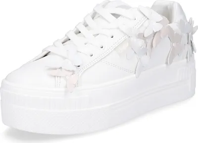 Produktbild von Buffalo Damen Plateau Sneaker Paired Butterfly weiß