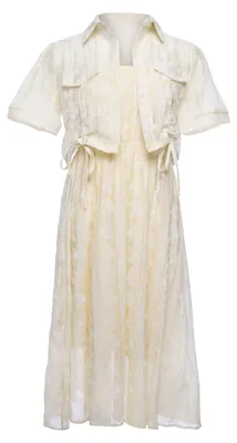 Immagine prodotto di JEONA - Set da donna, composto da due pezzi, colore giallo, taglia XXS
