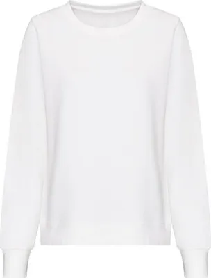 Produktbild von Just Hoods JH030F | WomenŽs AWDis Damen Sweatshirt - Farbe: Arctic White - Größe: XXL