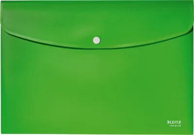 Immagine prodotto di 10x LEITZ 46780055 Tasche portadocumenti Riciclare DIN A4 verde grana
