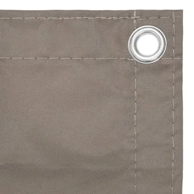 Produktbild von "SALE 2026"Sonnenschirme - Taupe Balkon-Sichtschutz Taupe 75x300cm Oxford-Gewebe Stabli Möbel1555206
