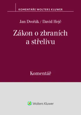Immagine prodotto di Zákon o zbraních a střelivu Komentář