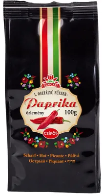 Zdjęcie produktu dla Fuszer Paprika Orlemeny Csipos 100g węgierska ostra papryka w proszku