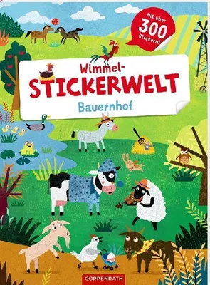 Produktbild von Wimmel-Stickerwelt - Bauernhof