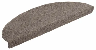 Productafbeelding van Trapmatten Zelfklevend 15 stuks 65x21x4 cm Beige Halfrond Groot