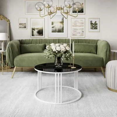 Productafbeelding van Ronde salontafel LORI, glas