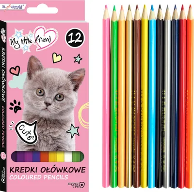 Produktbild von Buntstifte 12 Farben Mein kleiner Freund BAMBINO 0263
