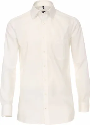Produktbild von CASAMODA Herren Businesshemd Langarm Kent Comfort-Fit Creme 40