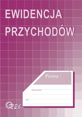 Zdjęcie produktu dla Ewidencja przychodów A4 R02-H