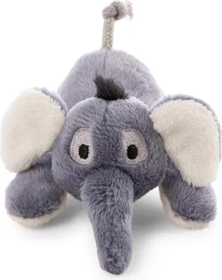 Produktbild von MagNICI Elefant EL-Flora 12cm - grau - Kuscheltier mit Magnet - Plüschtier für Kühlschrank, Tafel, Metall & vieles mehr, tolle Geschenkidee | 62734
