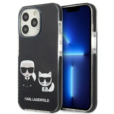 Produktbild von Handyhülle Case iPhone 13 Pro Karl Lagerfeld Cover Kunststoff schwarz Katze