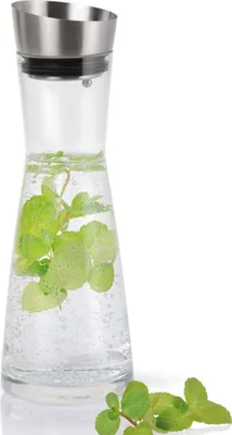 Obrázek produktu pro Blomus Aldoa karafa na vodu, karafa, skleněná karafa, karafa, s víčkem, 0,9 l, 63169