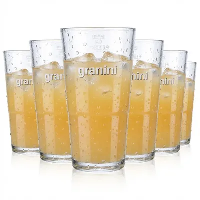 Produktbild von 6x Granini Saftglas Gläser Saftgläser 0,4l Becher Longdrinkglas Rastal