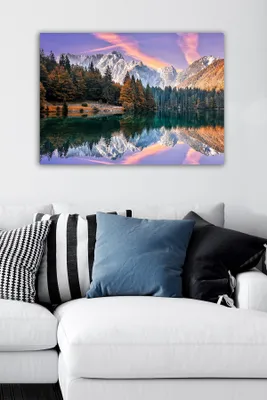Image de Wallity, 1459051037 - TCR1764, Multicolore, Tableaux sur toile, 50 x 70 cm, 100 % toile