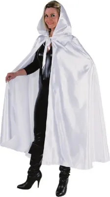 Produktbild von M213193-1 weiß Damen-Herren Umhang Halloweenumhang