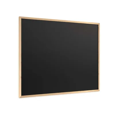 Produktbild von Schwarze Kreidetafel 100x80 cm, ECO-Holzrahmen