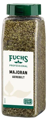 Produktbild von Fuchs Professional Majoran gerebelt mit leicht pfeffriger Schärfe 80g