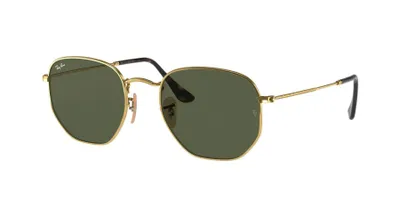 Image de Ray-Ban RB3548N 91233M Hexagonal or / vert