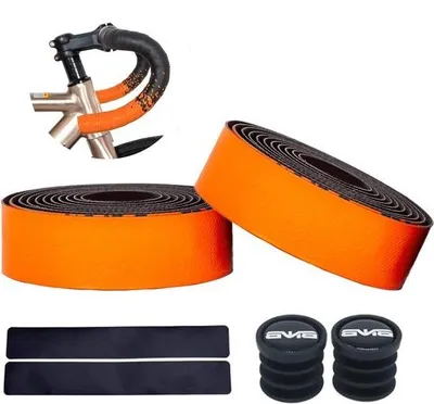 Productafbeelding van Famanu Antislip stuurband met ventilatie voor mountainbikes en stadsfietsen - Zwart