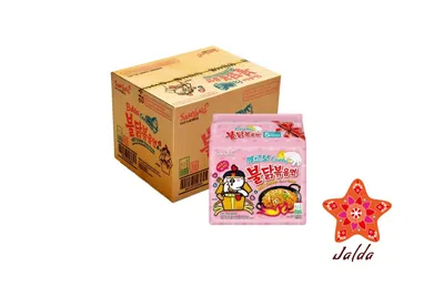 Produktbild von Samyang Hot Chicken Carbonara Flavor 40er Pack a 130g Ramen