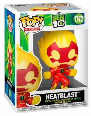 Produktbild von Figur Funko POP Ben 10 1772 Heatblast