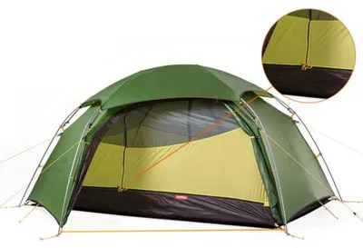 Obrázek produktu pro Turistický stan Naturehike Cloud Peak 2 20D T-Zip 2 osoby, zelený
