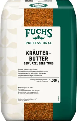 Obrázek produktu pro Fuchs Professional bylinkové máslo kořenící přípravek 1000g
