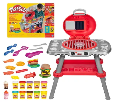 Zdjęcie produktu dla Play-Doh Zestaw Skwierczący grill zabawka kuchnia