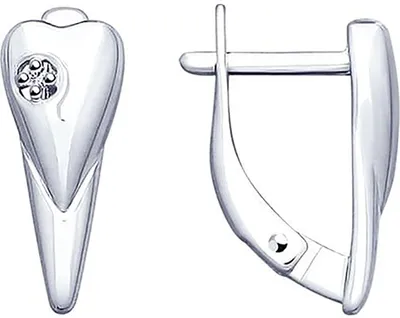 Produktbild von Sokolov Ohrringe aus 925 Silber mit Brillanten, Sterlingsilber Ohrhänger