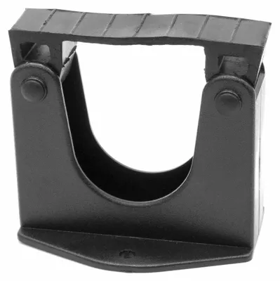 Staubsaugerrohrhalterung für 32/35 mm Rohre, Schwarz