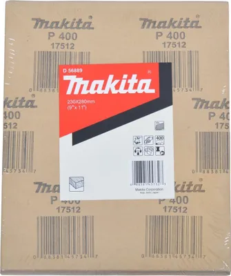 Produktbild von Makita Schleifpapier, 50 Stk., 230x280 mm, Körnung 400