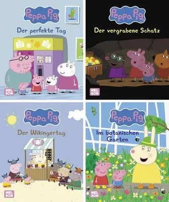 Produktbild von Nelson Mini-Bücher: Peppa Pig 21-24