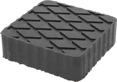 Obrázek produktu pro Gumová podložka 08 pro zvedací mosty, rozměry 116,5 x 116,5 x 36,5 mm