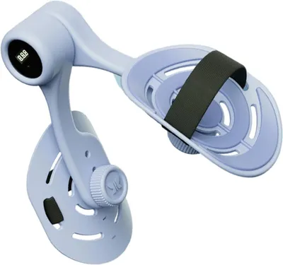 Produktbild von Beckenbodentrainer – Für die Stärkung des Beckenbodens – Innenschenkel – Heimfitness – Verstellbarer Widerstand – 20,3 x 11,8 x 8,7 cm – Blau