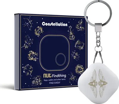 Produktbild von Bluetooth Object Locator Twins Schlüsseletui Rucksack Weiß