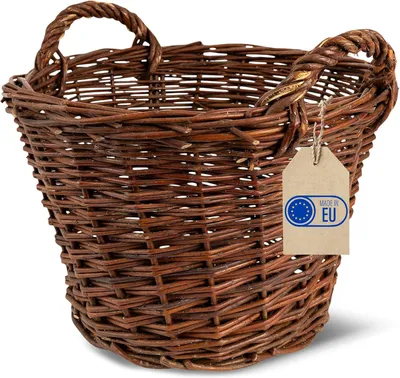 Produktbild von Creative Home Weidenkorb mit Zwei Henkel | Groß 35 cm