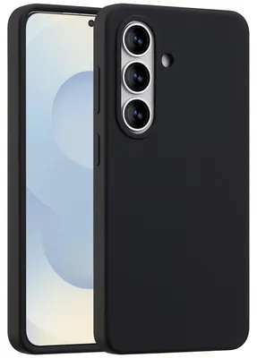 Productafbeelding van Accezz Liquid Silicone Backcover met MagSafe voor de Samsung Galaxy S26 - Zwart