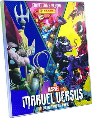 Produktbild von Marvel Versus Karten - Marvel Sammelkarten Trading Cards (2022) - 1 Sammelmappe
