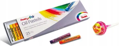 Produktbild von Pentel Ölpastelle 25 Farben - Kreativ für Künstler