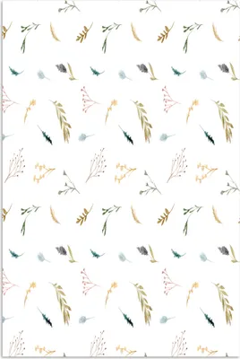 Produktbild von MuchoWow® Poster Blumen - Muster - Pastell 20x30 cm - Papierdruck