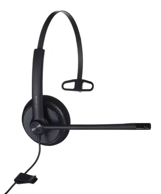 Zdjęcie produktu dla Yealink YHS34 Lite Mono, przewodowy, biurowy/call center, 20 - 20000 Hz, zestaw słuchawkowy, czarny