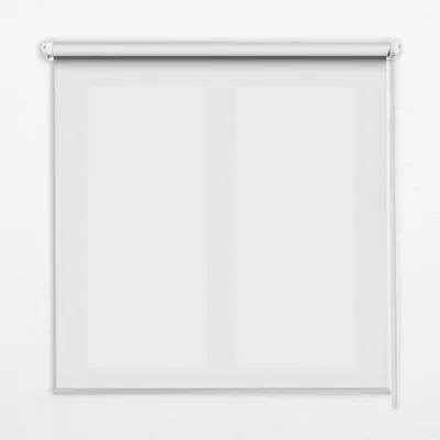Produktbild von Seitenzug-Rollo Fensterrollo Jalousie - Lichtdurchlässig Springrollos - 100x180 cm - Weiß