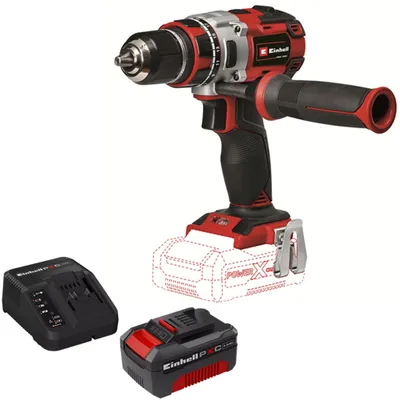 Produktbild von Einhell Professional Akku-Bohrschrauber TP-CD 18 Li | 18 V | 60 Nm | 20 Drehmomentstufen | 2-Gang | 4 Ah Akku-Starterset